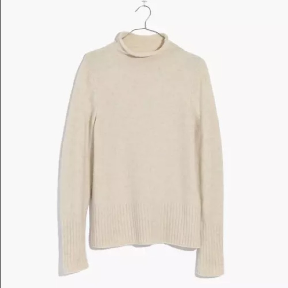Madewell Inland Rollneck Turtleneck Sweater - Picture 8 of 9